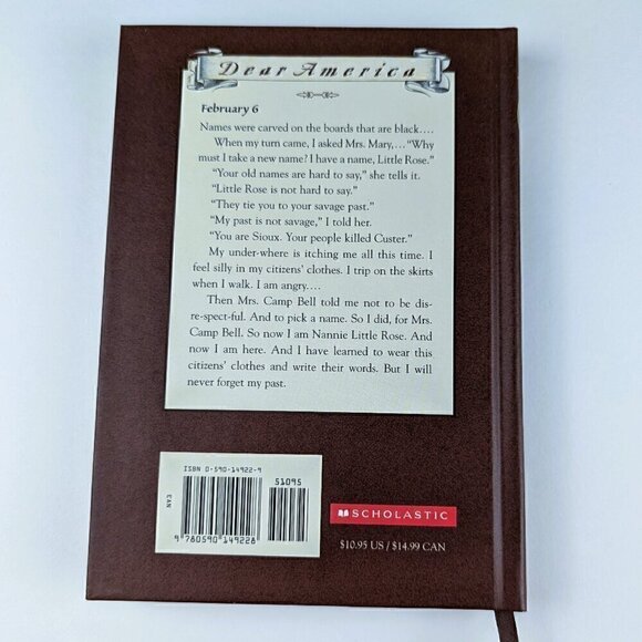 Dear America - My Heart is on the Ground: Diary of Sioux Girl 1880 - Picture 6 of 7